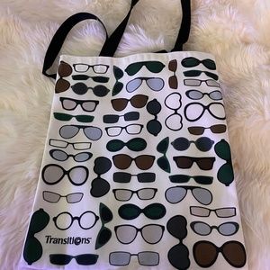 Transitions glasses tote bag